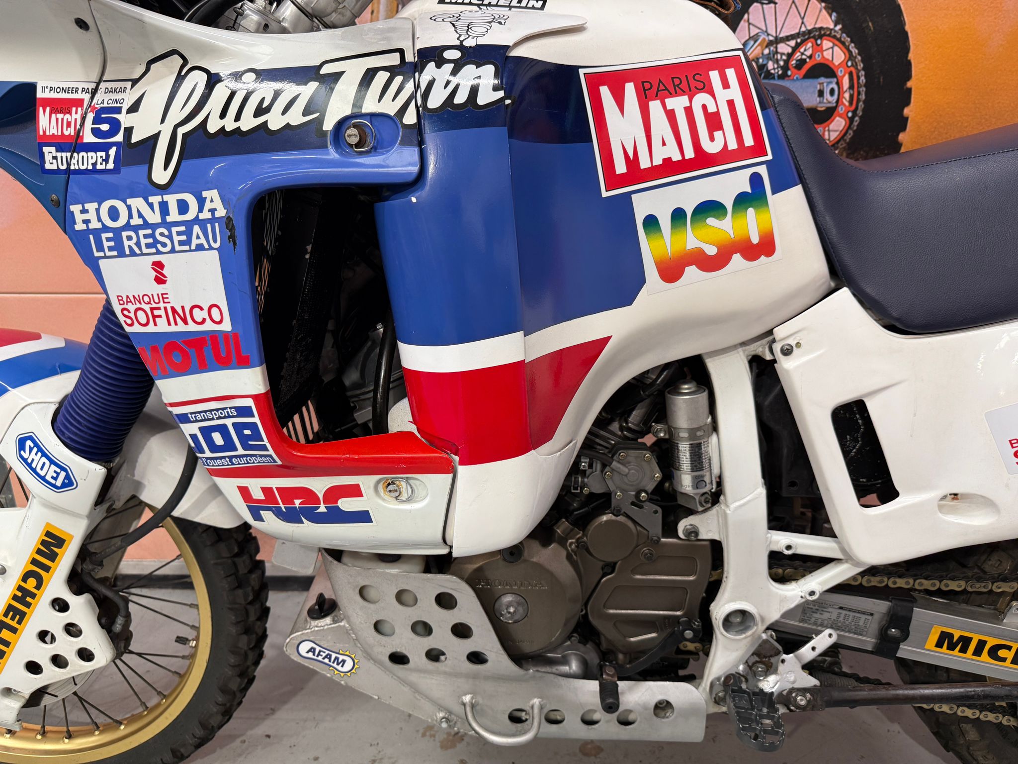 RD03 XRV650 AFRICA TWIN Marathon HRC Homage (647cc) 1988 POA