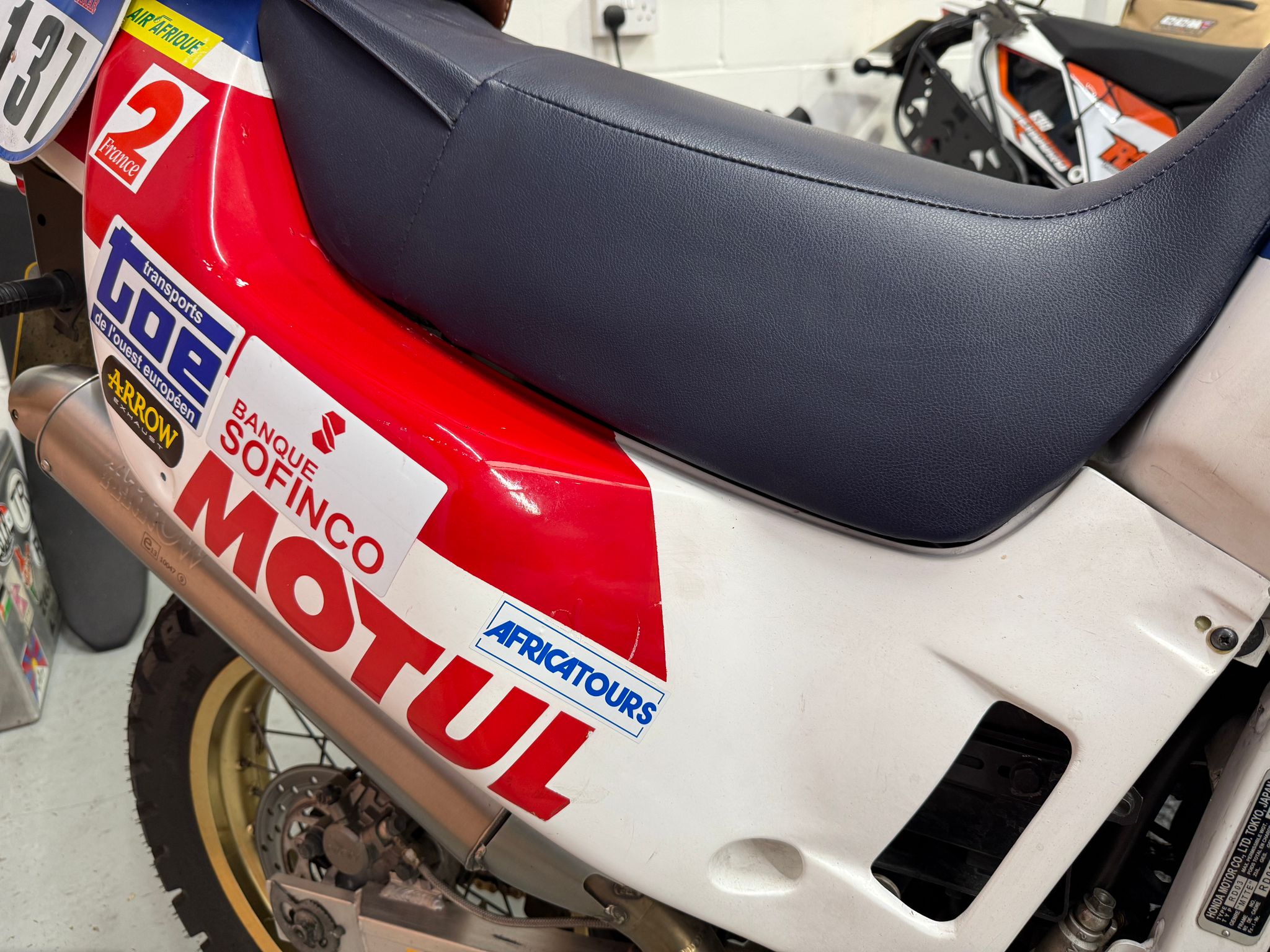 RD03 XRV650 AFRICA TWIN Marathon HRC Homage (647cc) 1988 POA