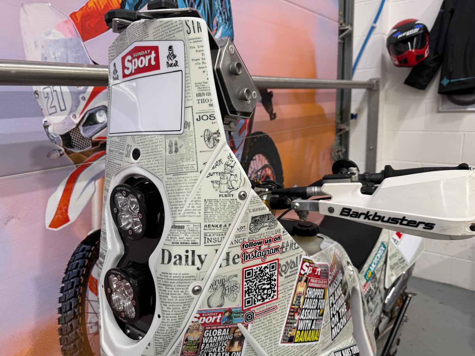 KTM Meca'system Racing Factory Rally Bike (525cc) 2011