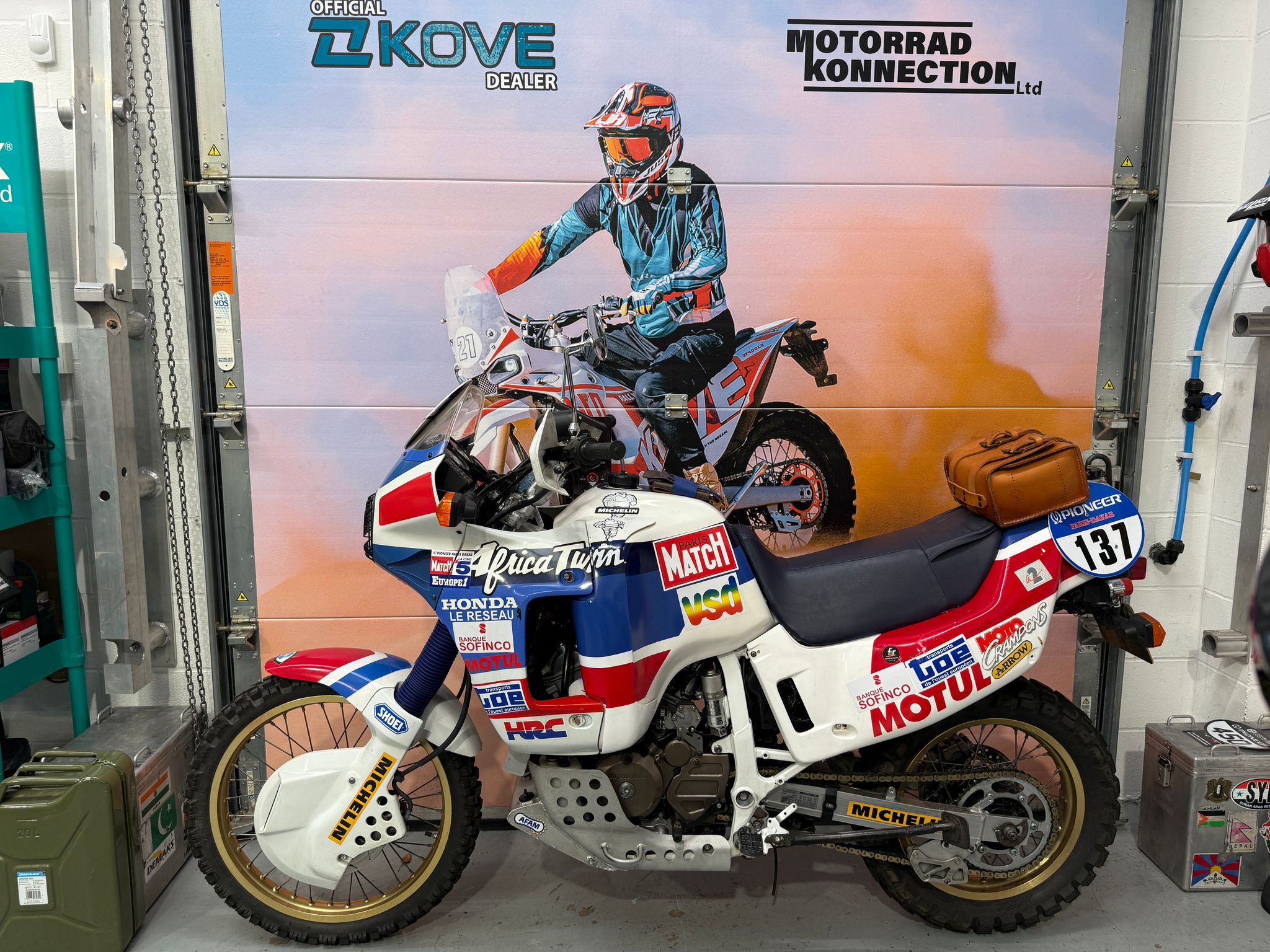 RD03 XRV650 AFRICA TWIN Marathon HRC Homage (647cc) 1988 POA