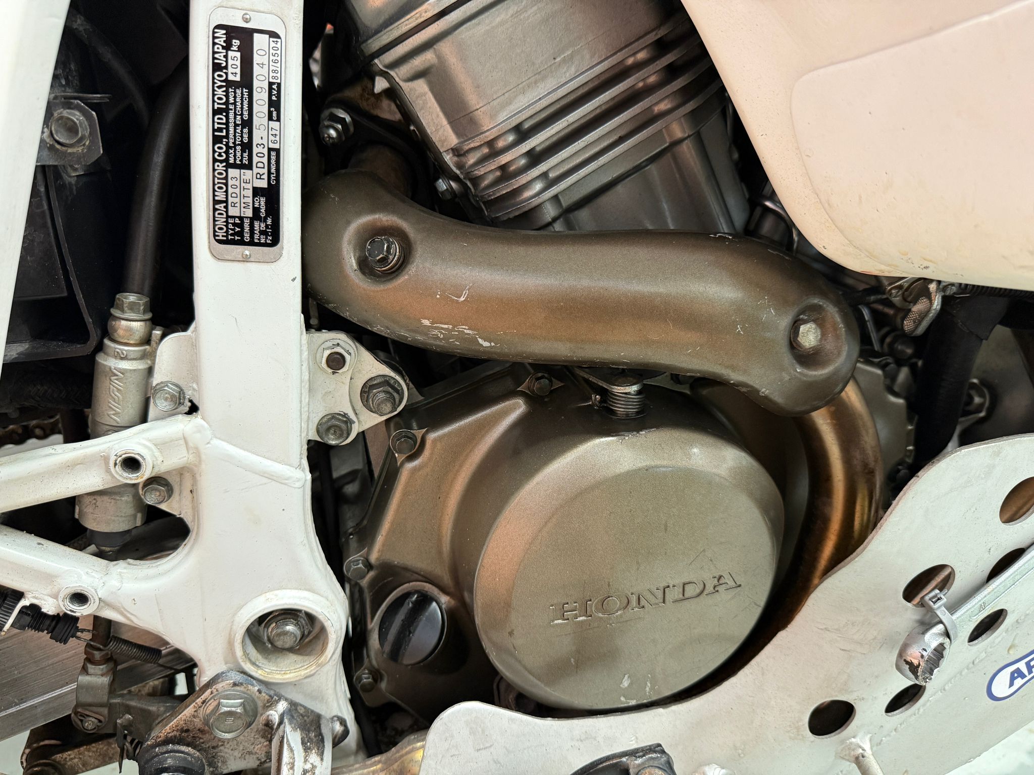 RD03 XRV650 AFRICA TWIN Marathon HRC Homage (647cc) 1988 POA