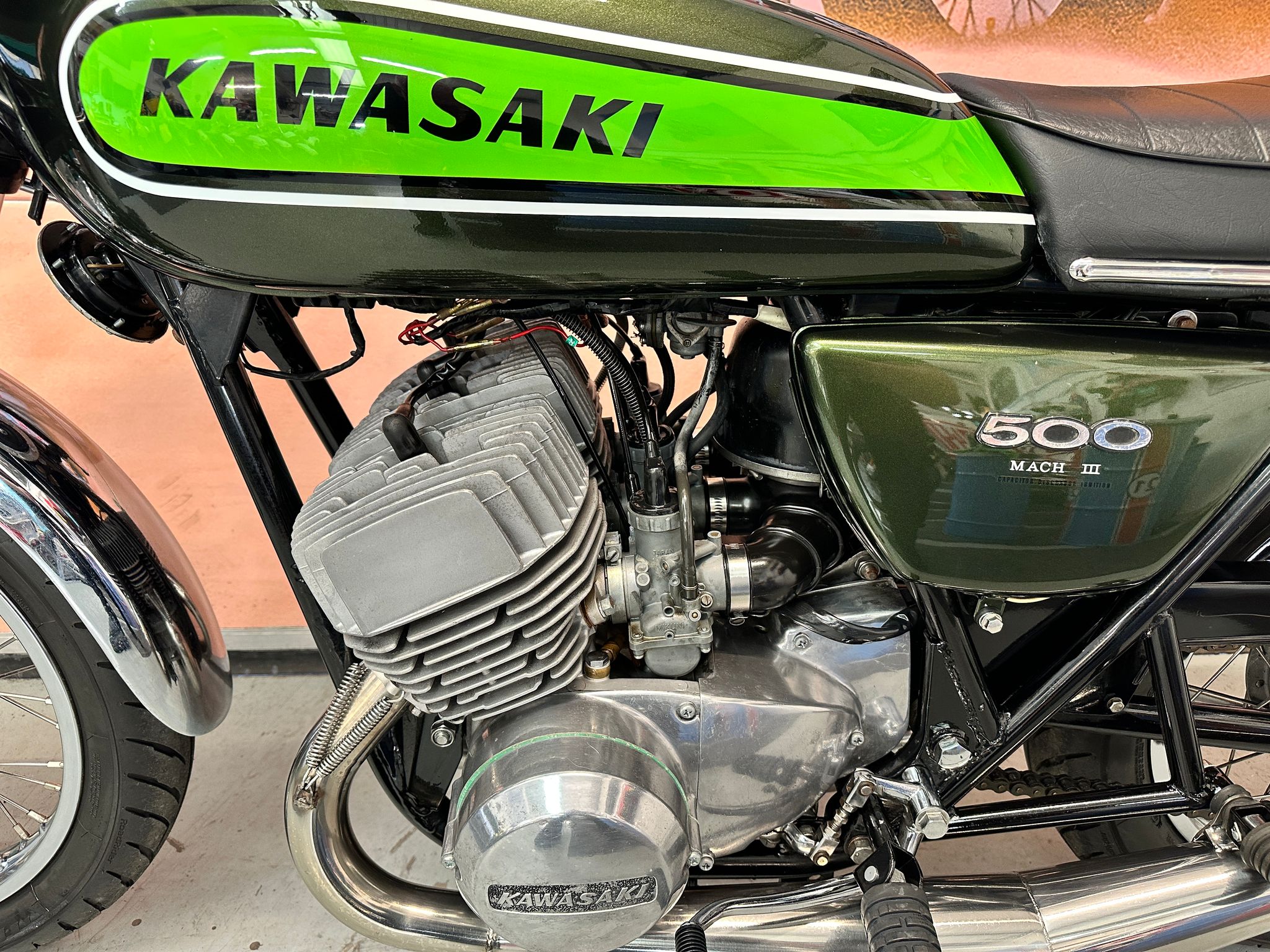 H1 500 Mach 111 Triple (498cc) 1973