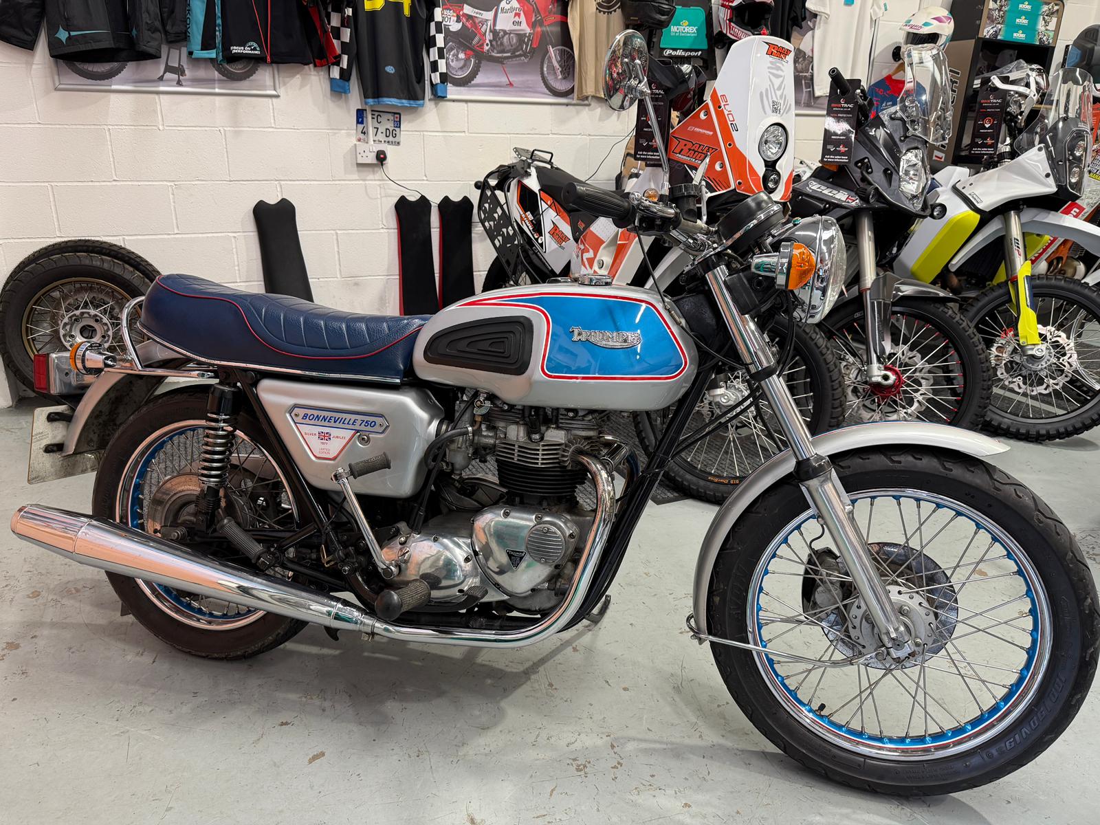 Bonneville T140V 750 Silver Jubilee (744cc) 1977