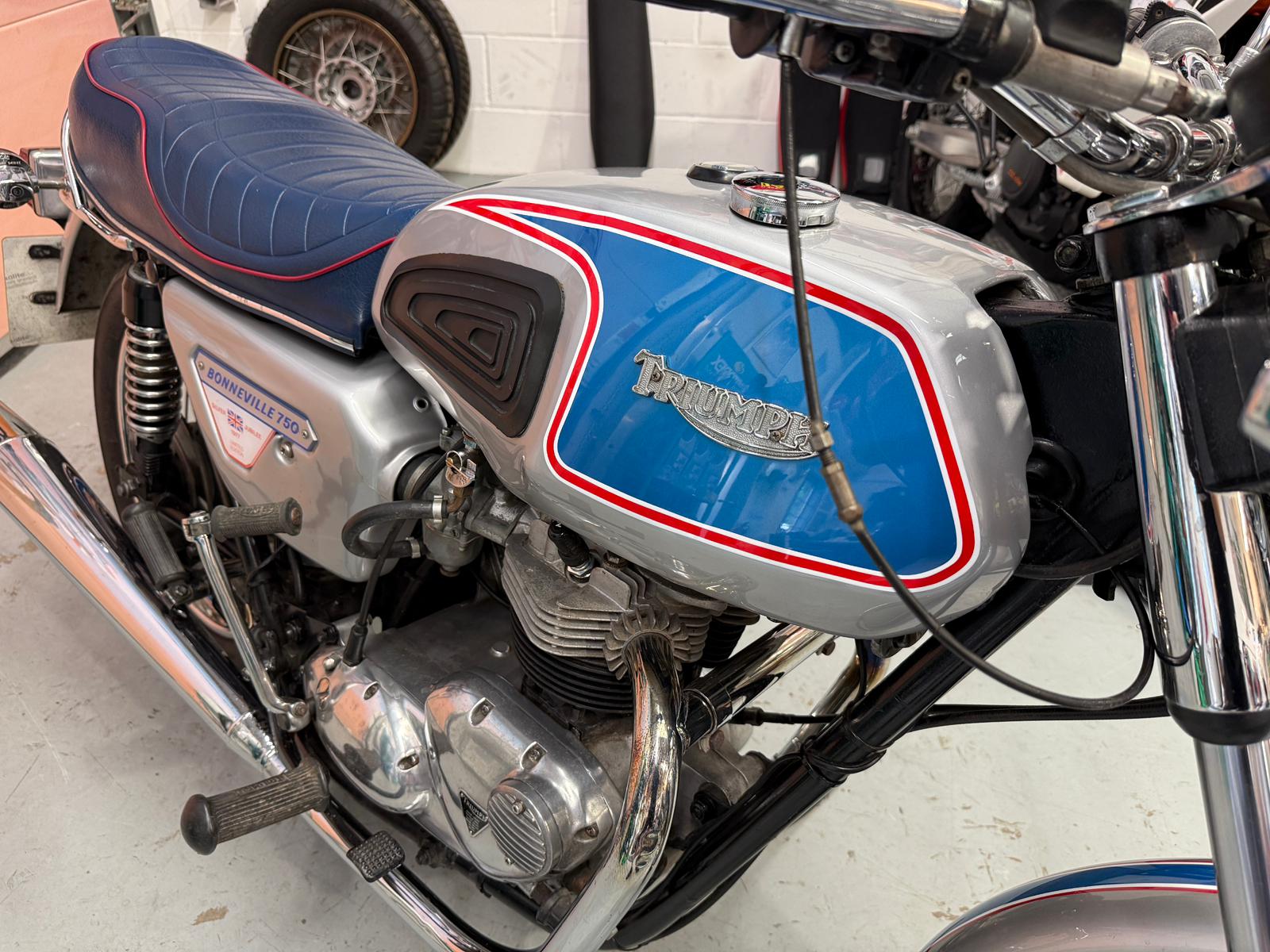 Bonneville T140V 750 Silver Jubilee (744cc) 1977