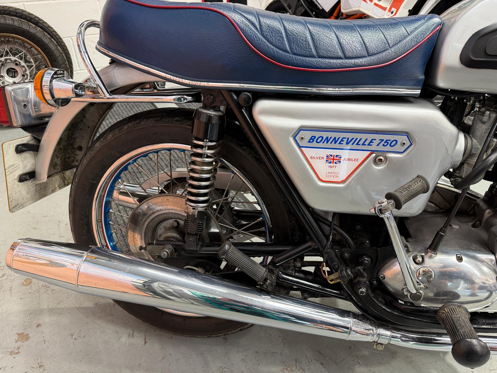 Bonneville T140V 750 Silver Jubilee (744cc) 1977
