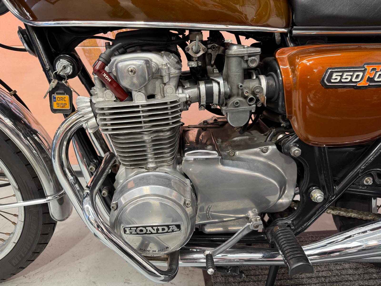 CB 550 Four (544cc) 1976
