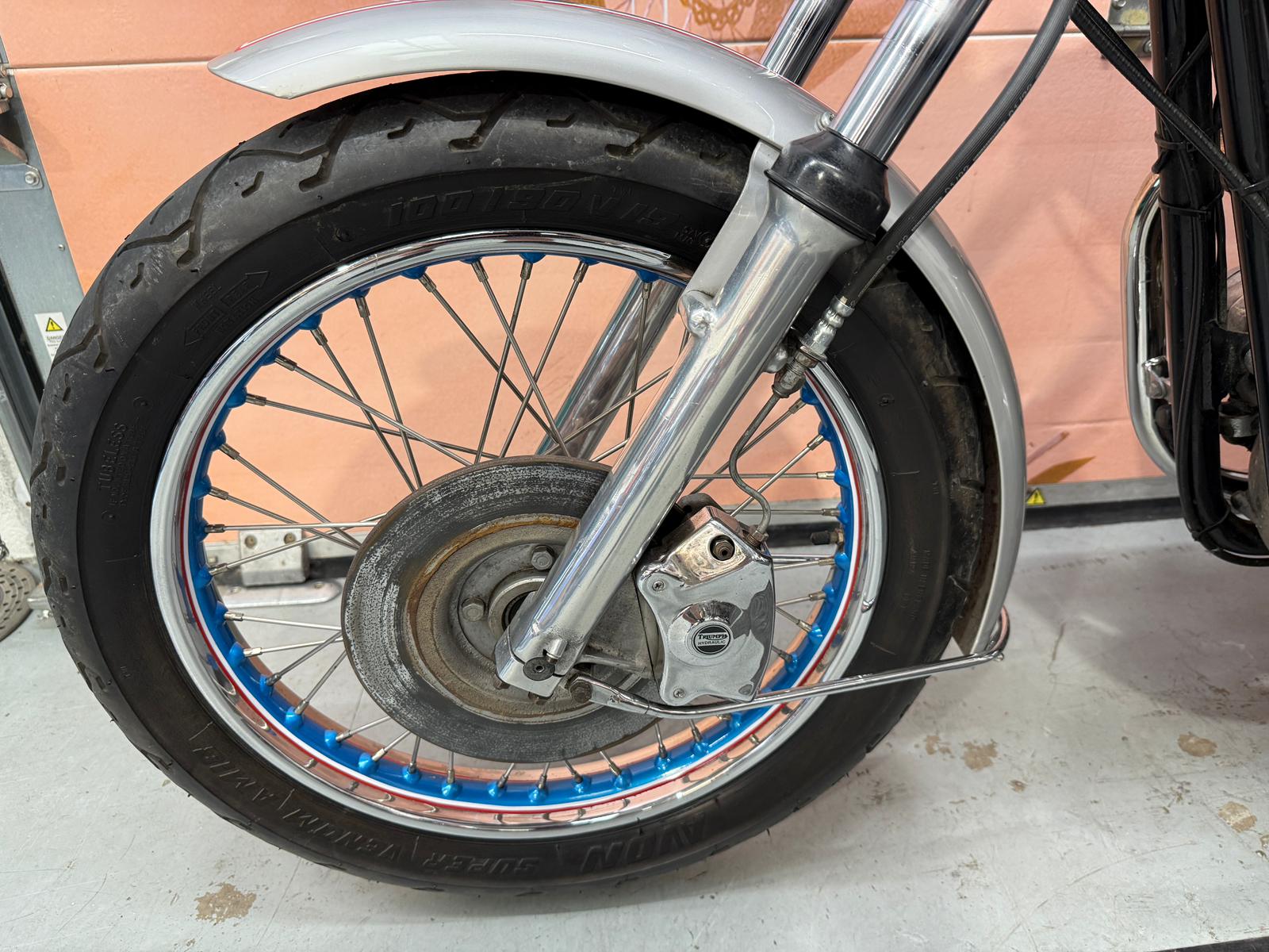 Bonneville T140V 750 Silver Jubilee (744cc) 1977