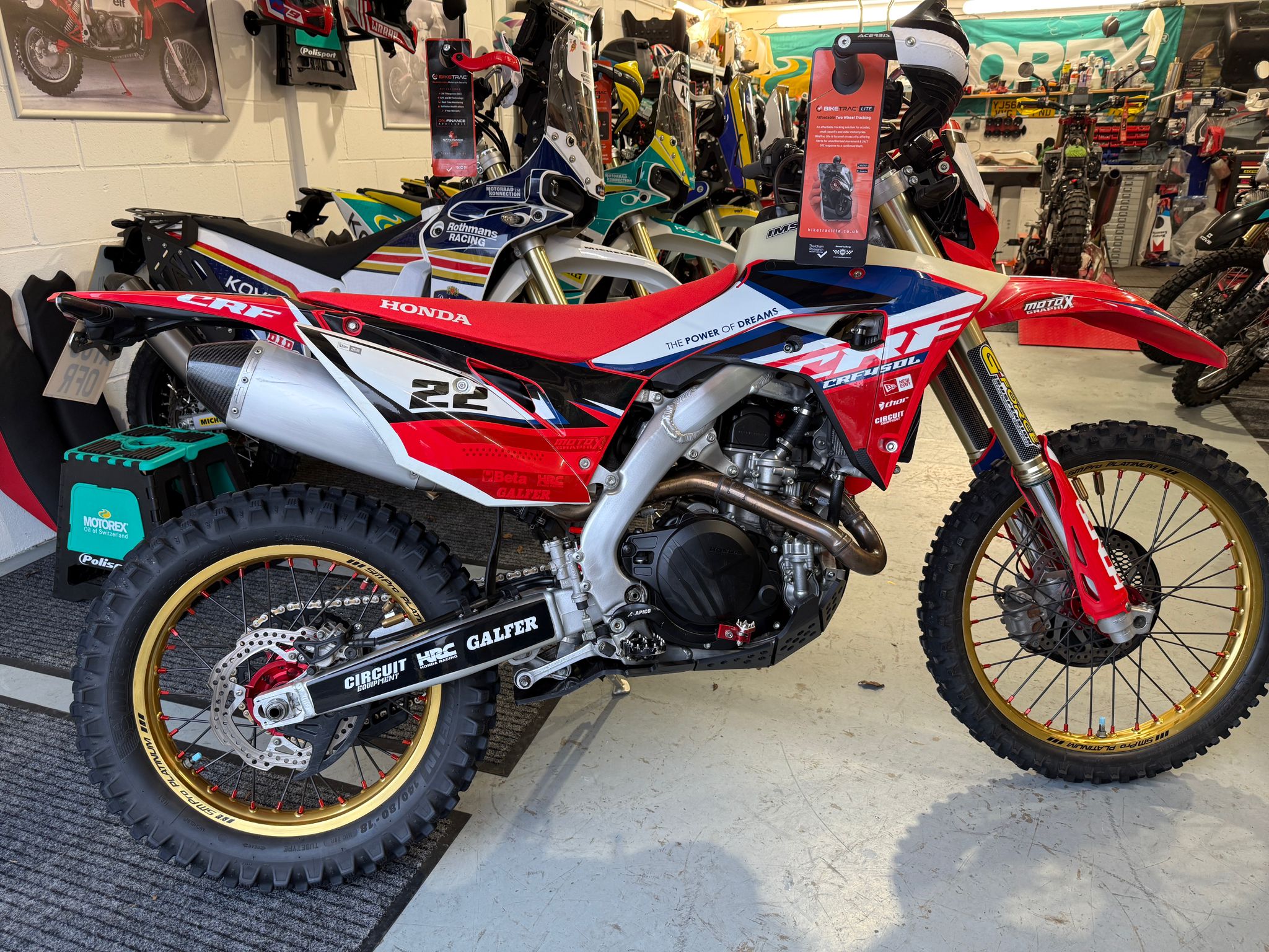 CRF 450L (449cc) 2019