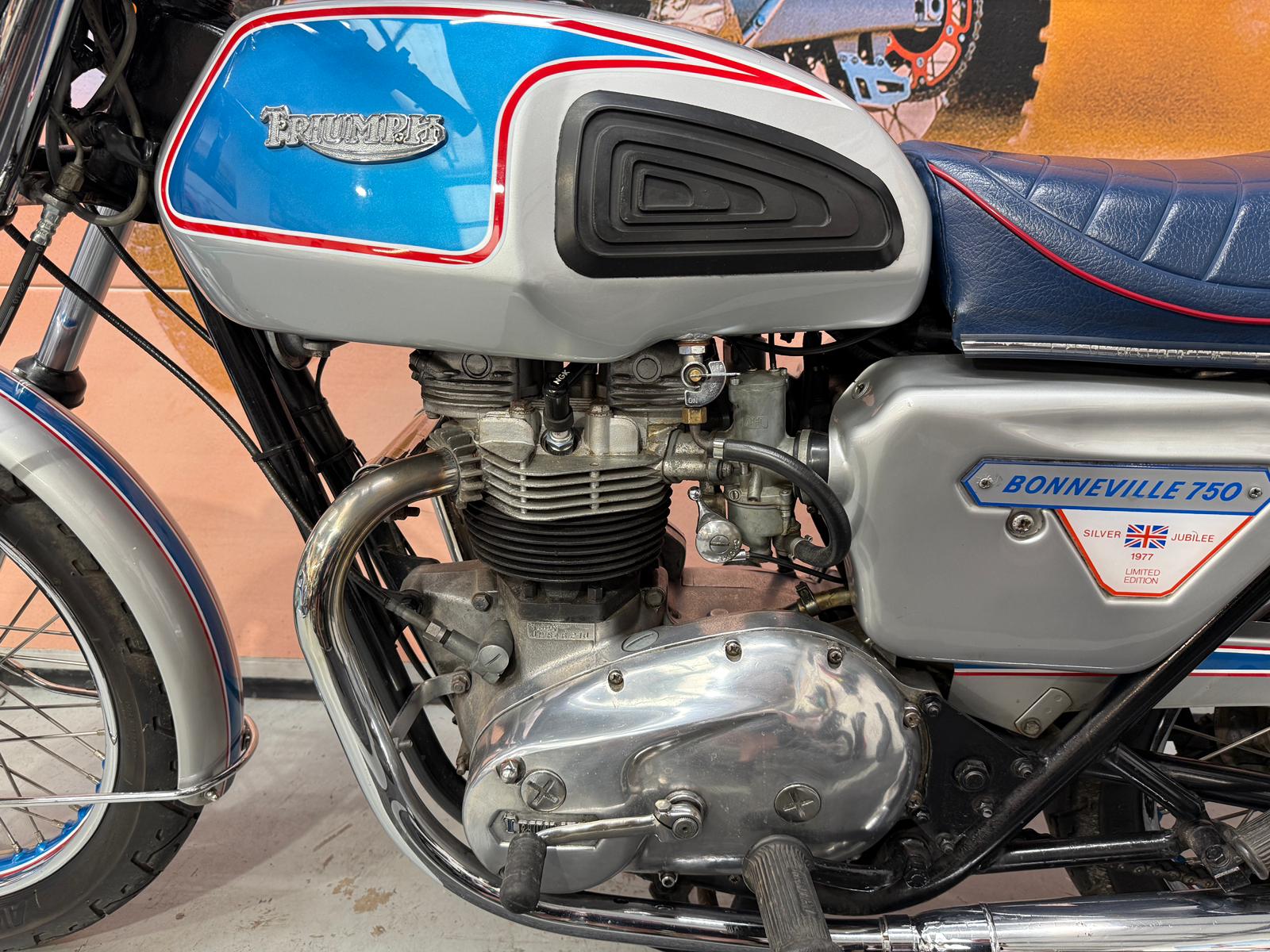 Bonneville T140V 750 Silver Jubilee (744cc) 1977