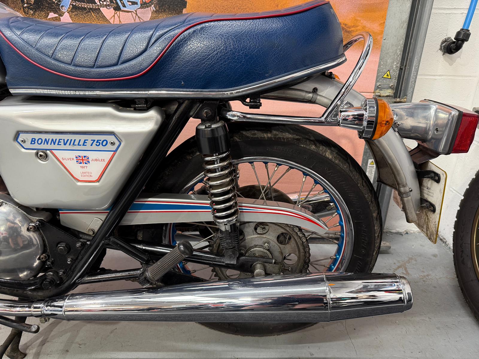 Bonneville T140V 750 Silver Jubilee (744cc) 1977