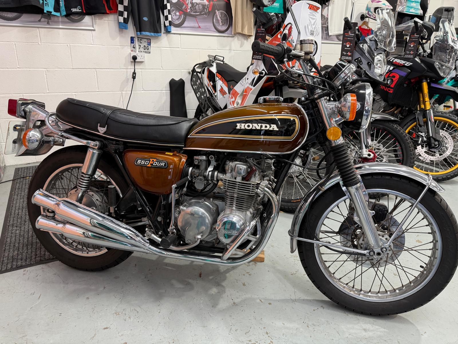 CB 550 Four (544cc) 1976